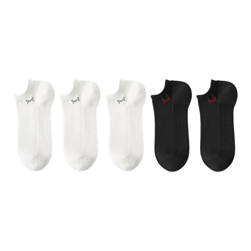 MIIOW No-Show Socks Unisex 5 Pack-18
