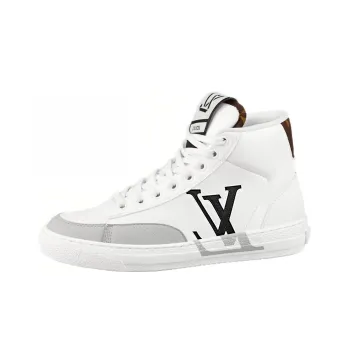 LOUIS VUITTON Charlie Ankle Sneakers 'White Grey Black' Women's