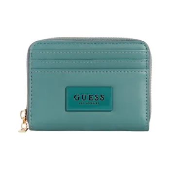 GUESS Artificial Leather Wallet Small Size Women's Green