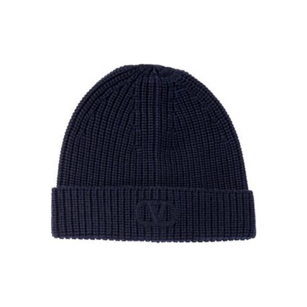 Valentino VLogo Signature Knitted Beanie - POIZON