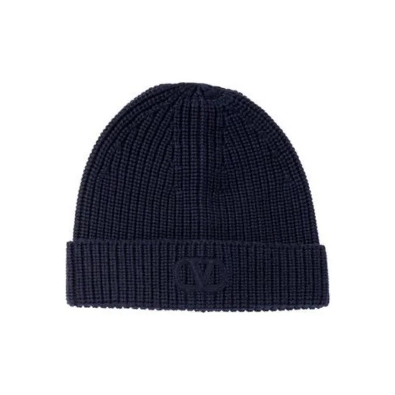 Valentino VLogo Signature Knitted Beanie-0