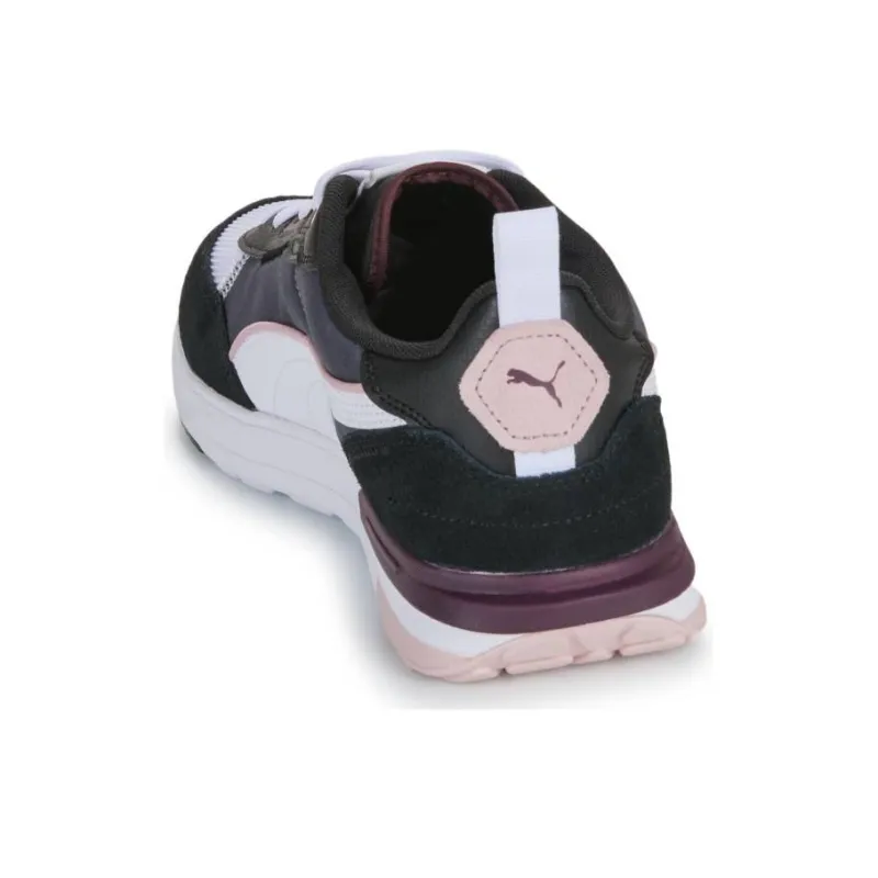 PUMA R22 Slip Resistant Low Top Casual Shoes Unisex Black-5