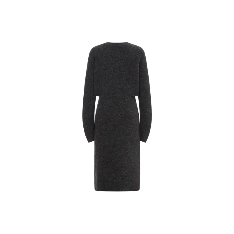 MOCO Long-Sleeved Dresses Women's Mineral Gray-1