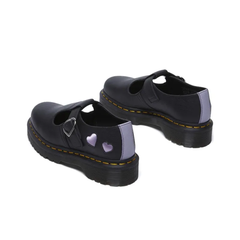 Dr.Martens Platform Mary Jane Shoes Women's Black-4