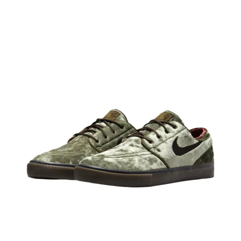 Nike Sb Zoom Janoski OG+ Se Medium Olive Baroque Brown Dark Team Red Velvet Brown-2