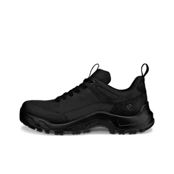 Ecco Off-road Series Wear-resistant And Waterproof Low-Top Casual Shoes Men's Black
