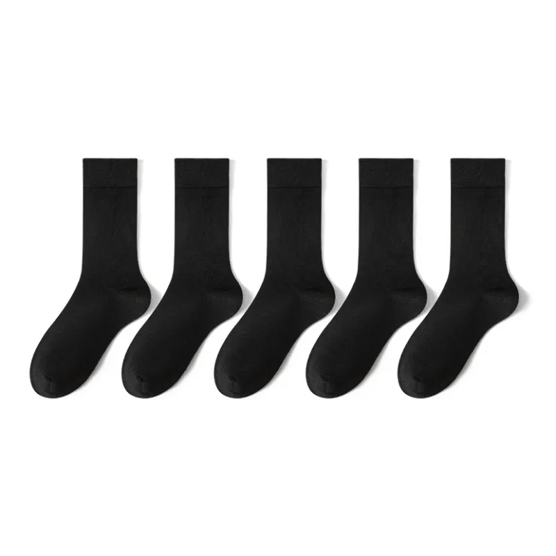MIIOW Knee High Socks Men's 5 Pack-13