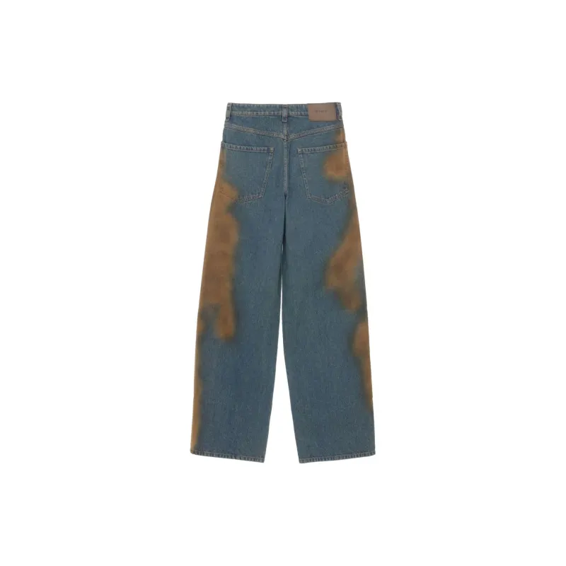 UMA WANG Ball Wide leg Jeans-1