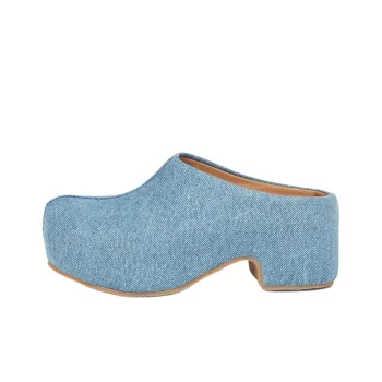 DRIES VAN NOTEN Wrap-toe Slippers Women's Blue