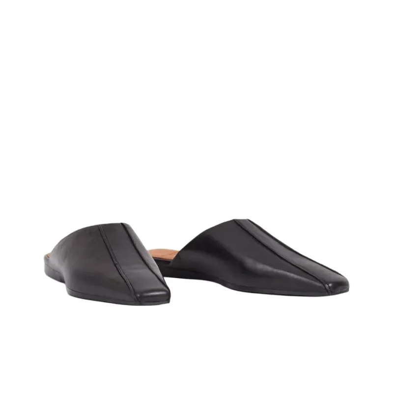 VAGABOND SHOEMAKERS Slip-Resistant Wrap-toe Slippers Women's Black-3