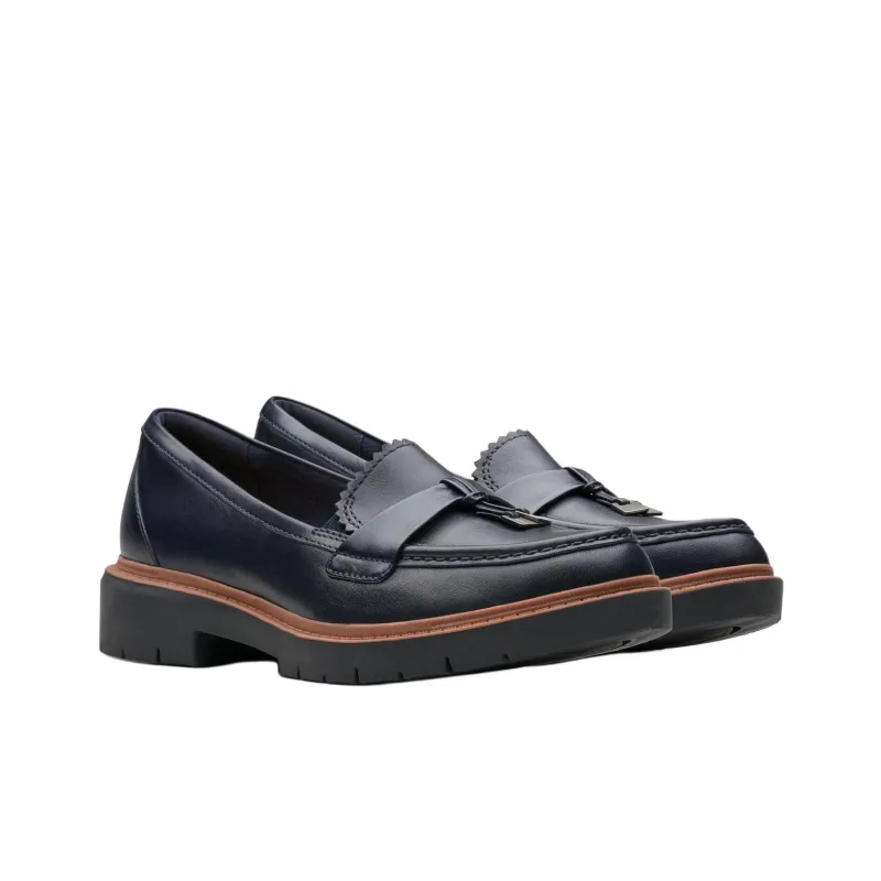 Clarks Loafers Women's Marine Blue-2