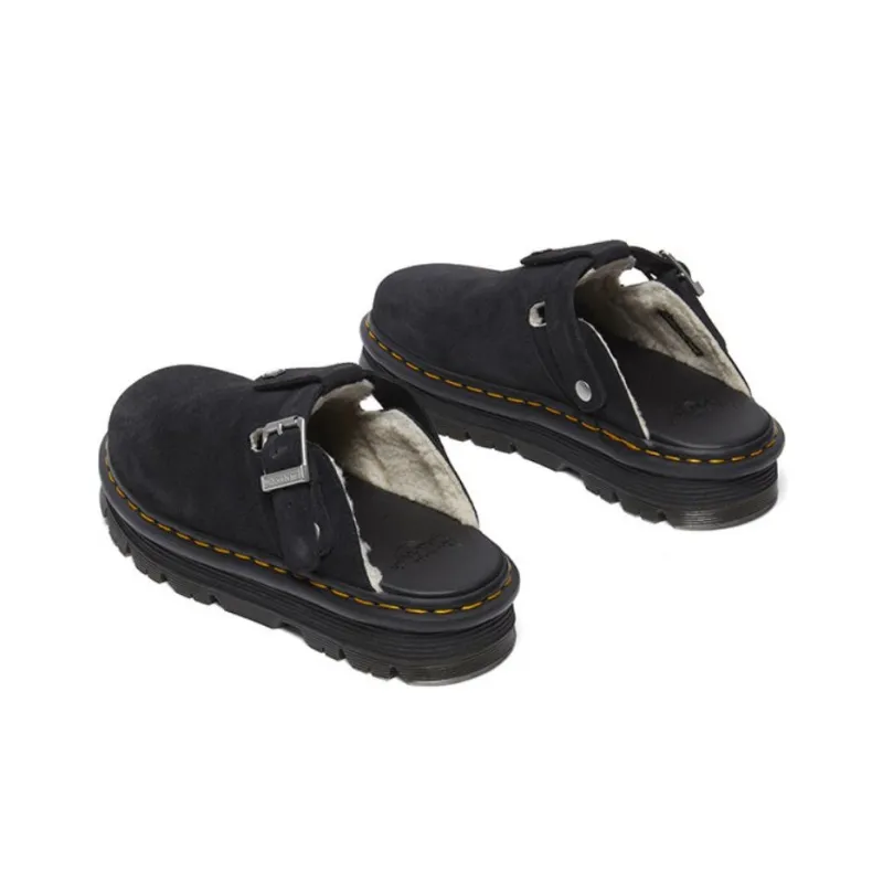 Dr.Martens Abrasion Resistant Wrap toe Slippers Unisex Black-2