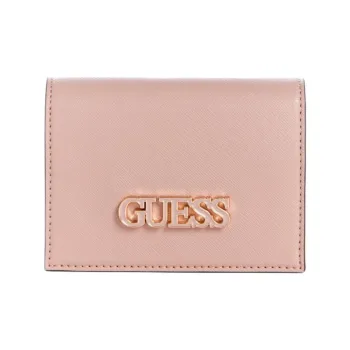 GUESS Artificial Leather Wallet Mini Women's Pink