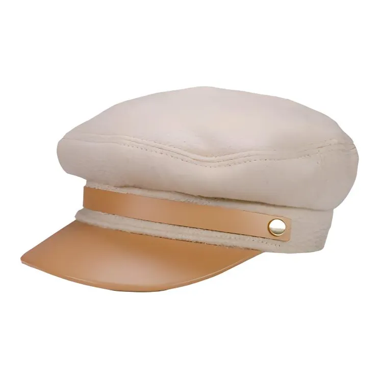 MaxMara Studio Cashmere Berets Women's Beige-0