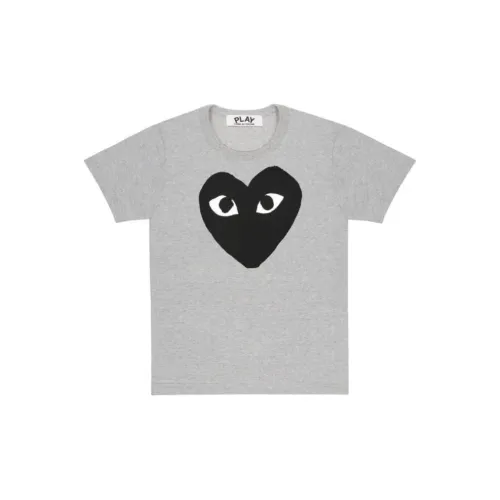 CDG T-Shirts Unisex Gray