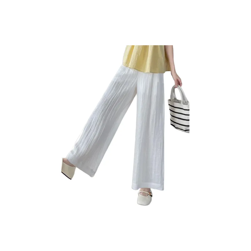 Wbwq Casual Pants Women's White-1