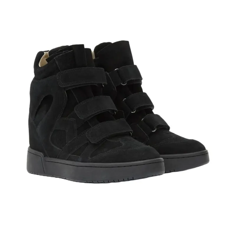 ISABEL MARANT Im3 Skateboard Shoes 5cm Women's Black-2