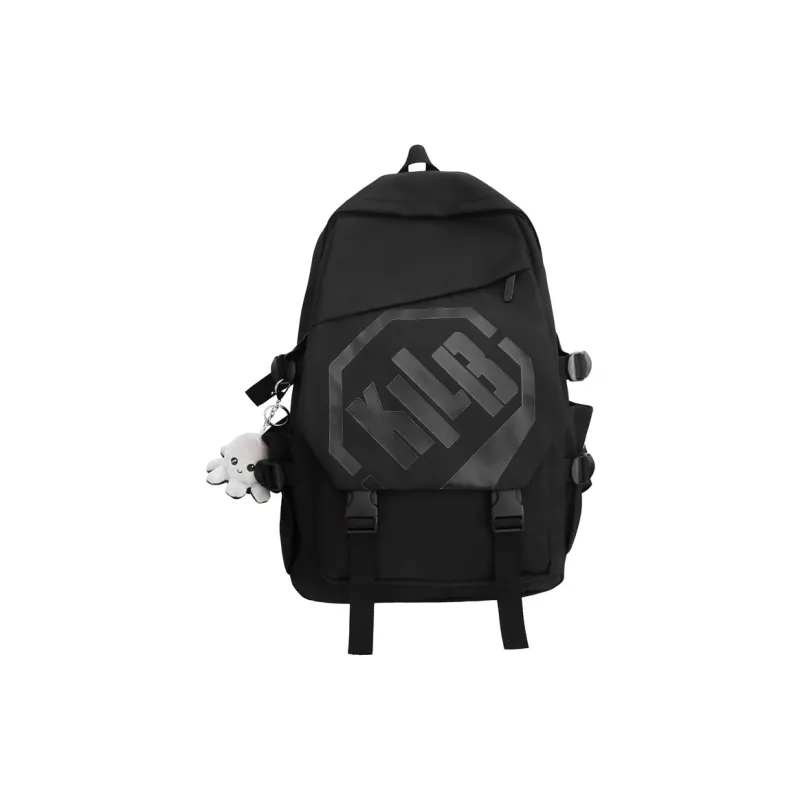 Barang Bear Nylon Backpack Unisex Multicolor-4