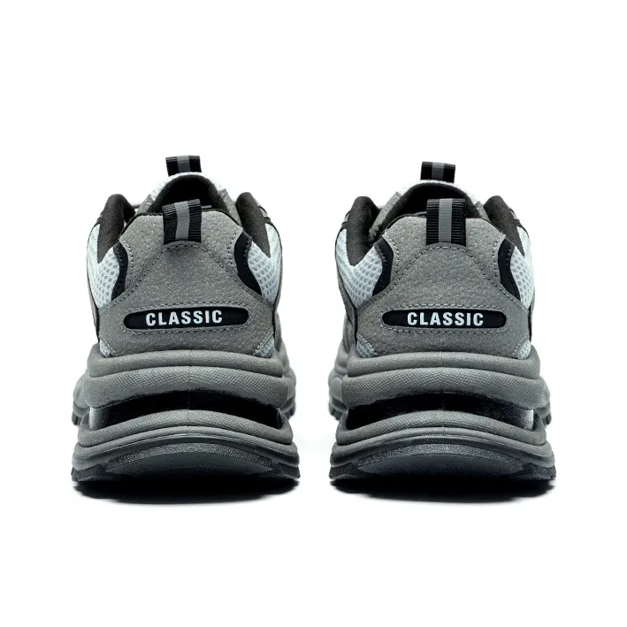 DEFINE CHOICE Height Increasing Abrasion Resistant Slip Resistant Low Top Chunky Sneakers Women's-3