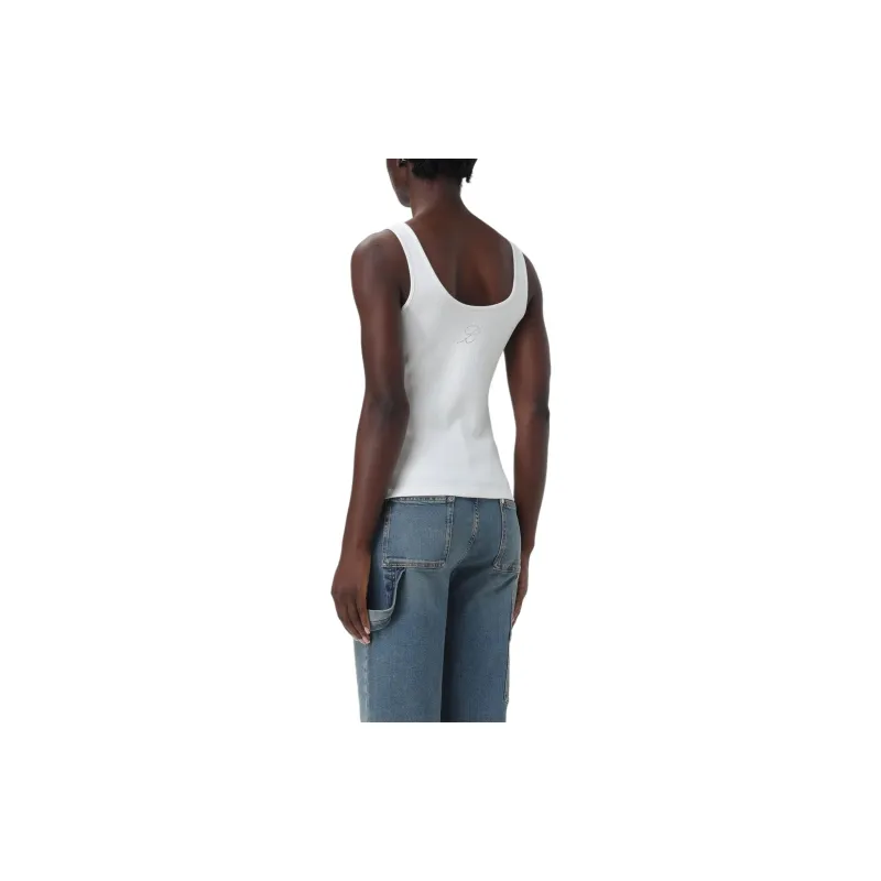 Blumarine Bow detail Tank Top-1