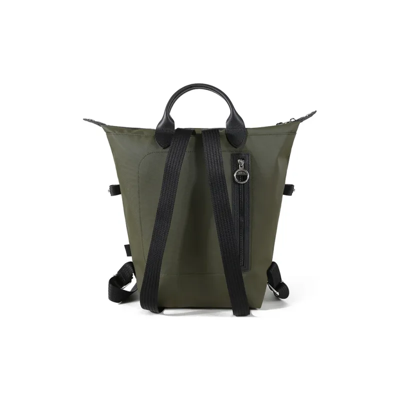 LONGCHAMP Le Pliage Energy Fabric Backpack Women's Khaki Green-4