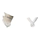 White Long-Label Face Masks+Sleeve Covers