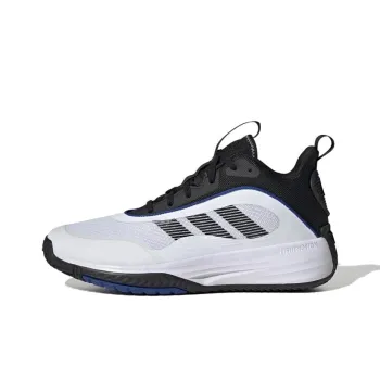 Adidas OwnTheGame Anti Slip And Wear Resistant Breathable Low Top Basketball Shoes Men's White Black