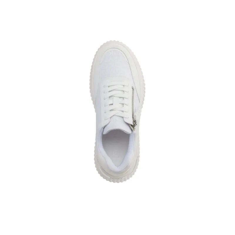 DKNY Low-Top Casual Shoes Women's White-3