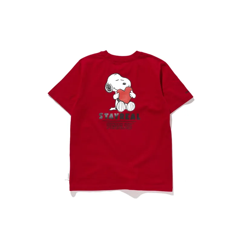 STAYREAL Snoopy Be Like Multicolor T Shirt Unisex-3