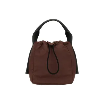 GANNI Drawstring Top Handle Bag