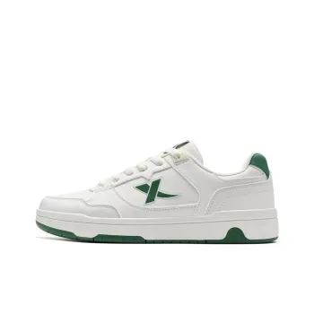 XTEP Air Force 1 Wear resistant And Lightweight Low Top Skateboard Shoes Men's White Green