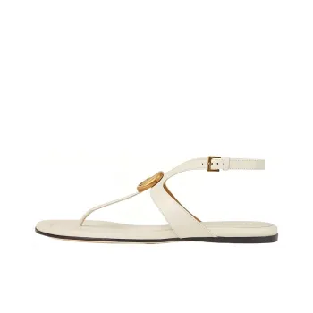 GUCCI Strap Sandals Women's White