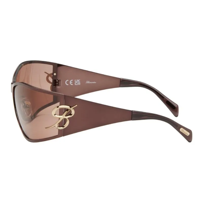 Blumarine Wraparound frame Sunglasses-1
