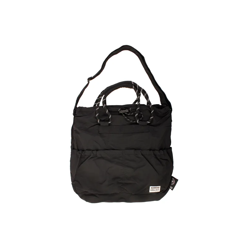 BACKSTAGE Polyamide Handbag Crossbody Bag Shoulder Bag Unisex Black/Green/Orange-7