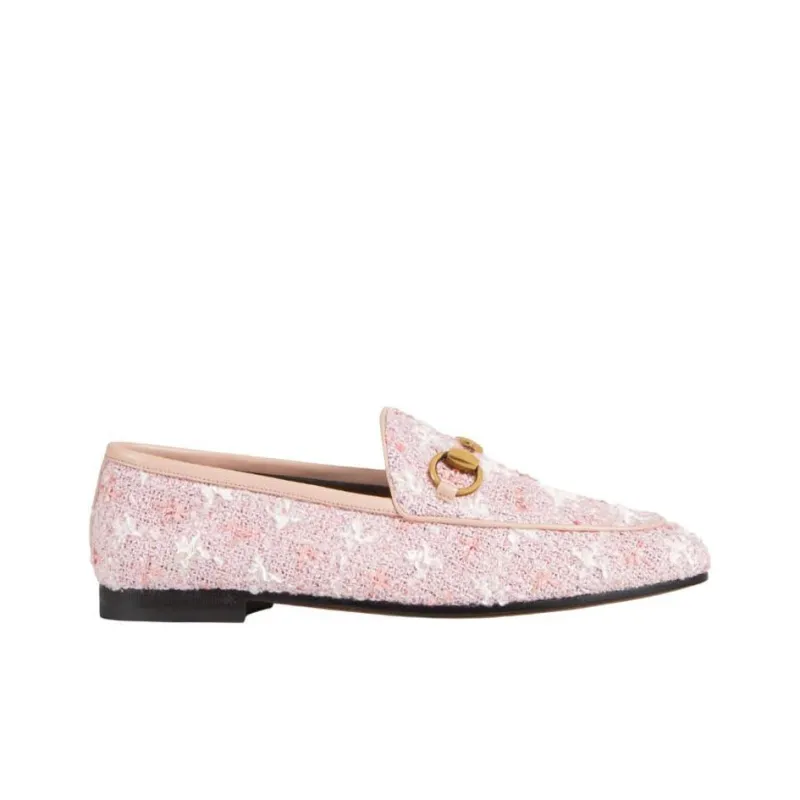 GUCCI Jordaan Casual Single Shoes Women's Pink-1