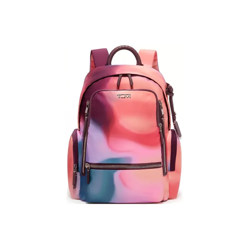 TUMI Fabric Backpack Women's Fuchsia Pink-0