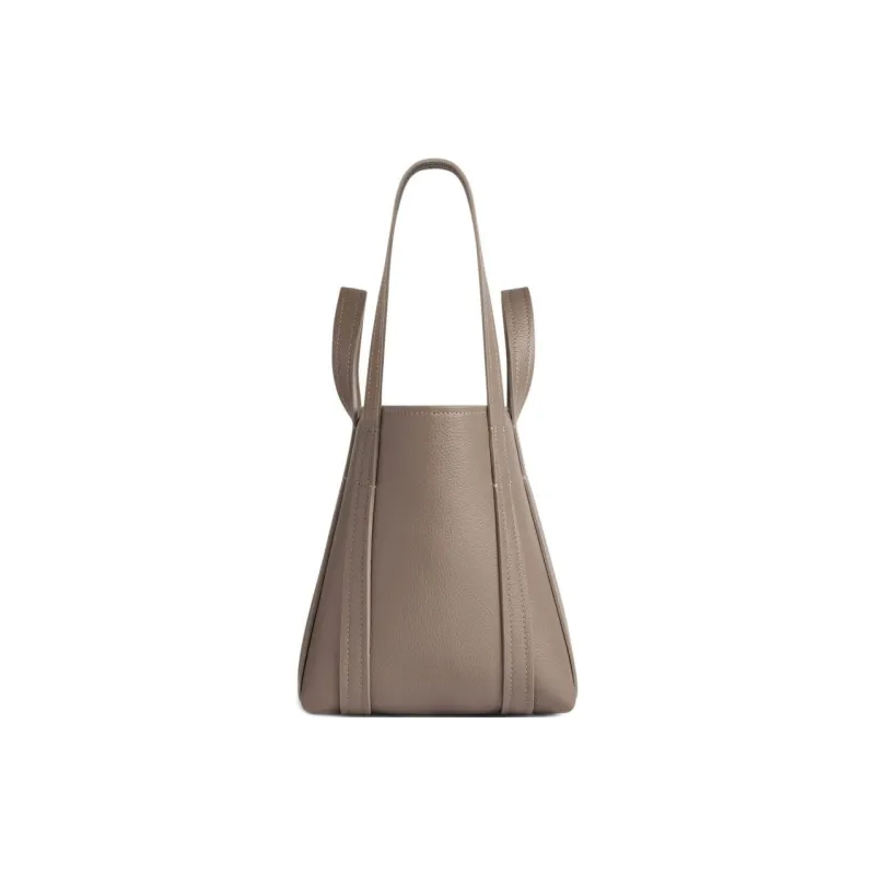 Balenciaga Everyday Grain Calfskin Tote Bag, Shopping Bag, Shoulder Bag, Crossbody Bag, Handbag Women's Light Brown-4