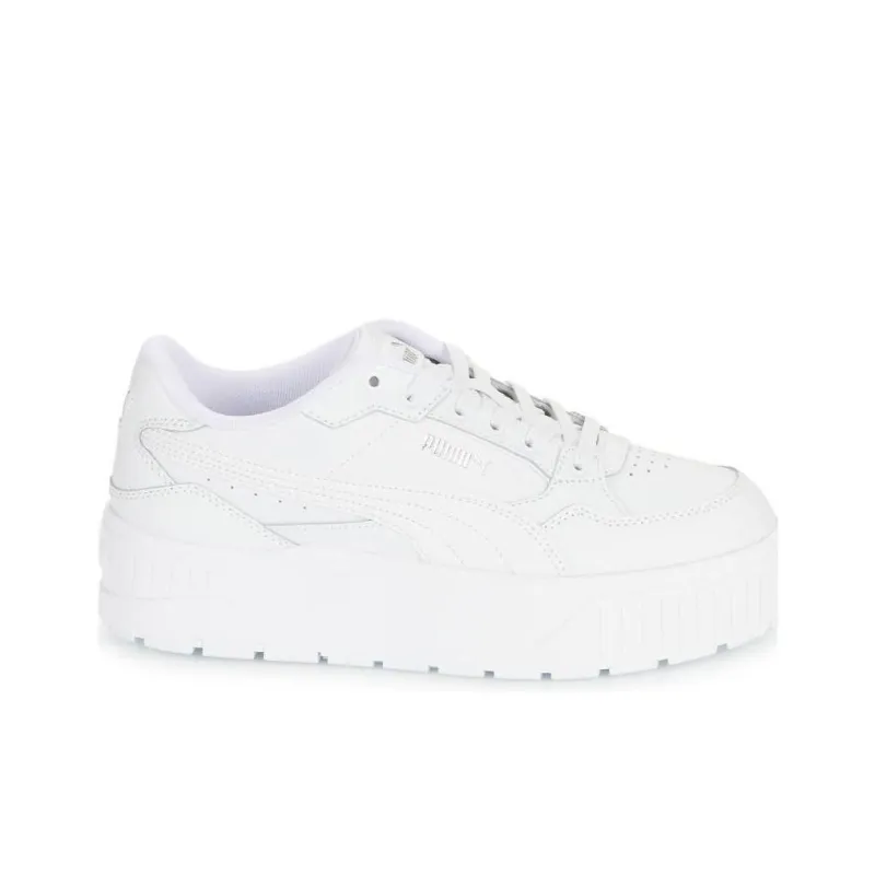 PUMA Karmen Anti Slip Wear Resistant Low Top Casual Shoes Women's White-1