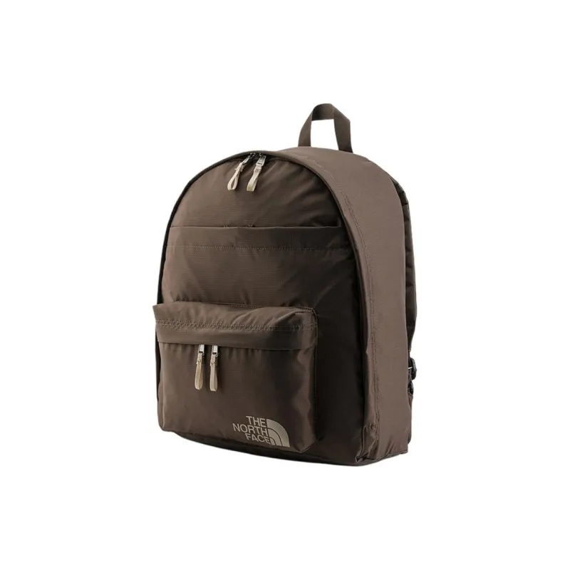 THE NORTH FACE Nylon Backpack Unisex Falcon Brown-1