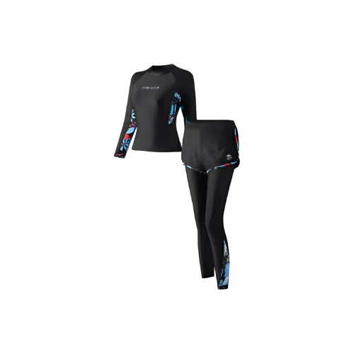 361° Two-Piece Swimsuits Women's Black