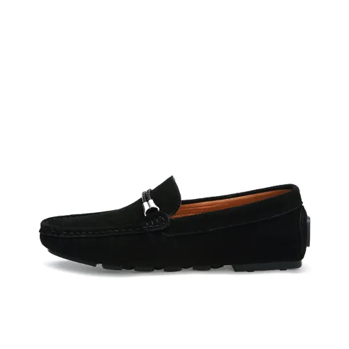 Wooden houses Gommino Loafers Men