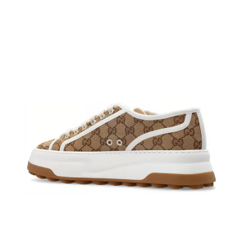 GUCCI Gg Sneaker 'Interlocking G Beige'-4