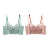 [2 Pack]Light Green+Coffee Pink