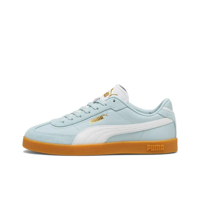 PUMA Club Anti Slip Wear Resistant Low Top Skateboard Shoes Unisex Blue-0