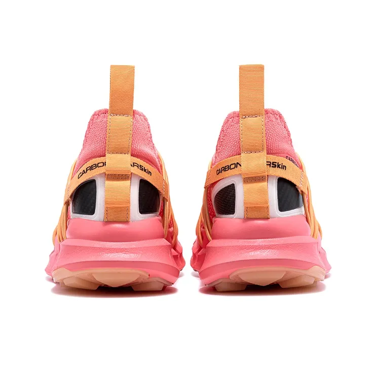CARBONSTAR SKIN Skin Series Running Shoes Women's Low Top Pink Orange-2