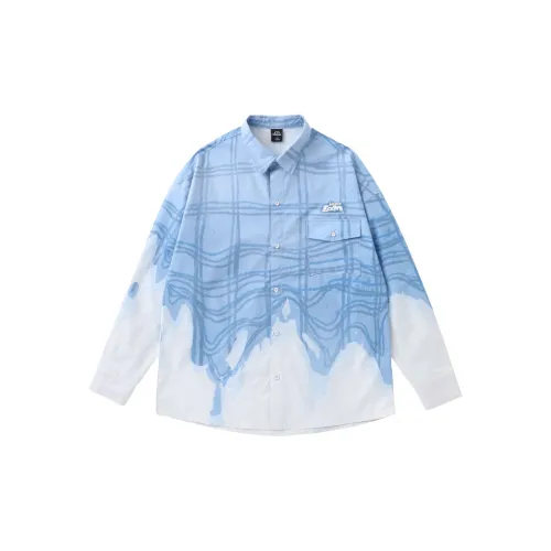 LAMLICKA Shirts Unisex Blue