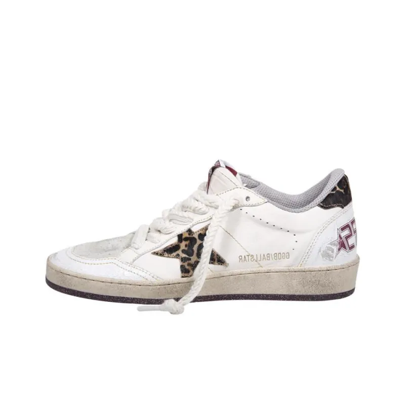 Golden Goose Ballstar Low Top Skateboard Shoes Women's White-0