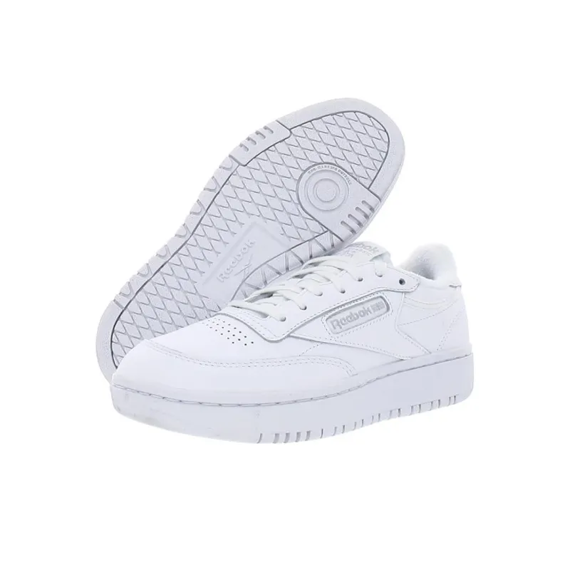 Club C Reebok 85 Big Kid 'Porcelain Pink Silver'-4