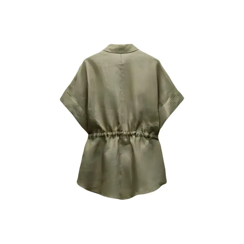 ZARA Shirts Women's Khaki-1