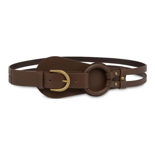 ALBERTA FERRETTI Double-strap Leather Belt